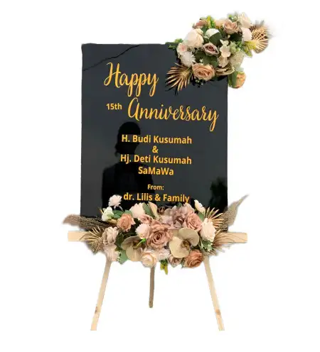 Papan Bunga Akrilik Gunung Raya